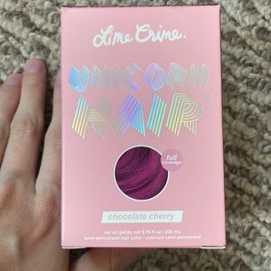 Lime crime chocolate cherry hair dye